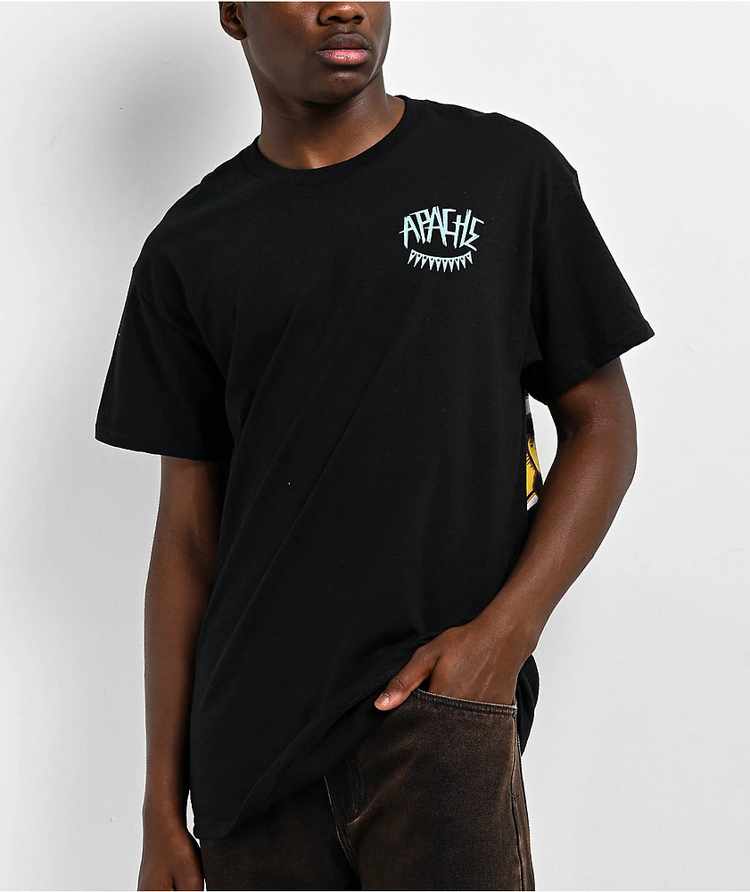 Apache Push Black T-Shirt