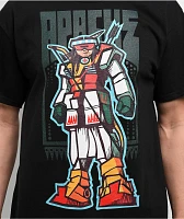 Apache Robot Warrior Black T-Shirt