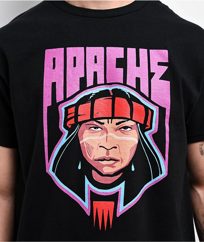 Apache Warriors Black T-Shirt