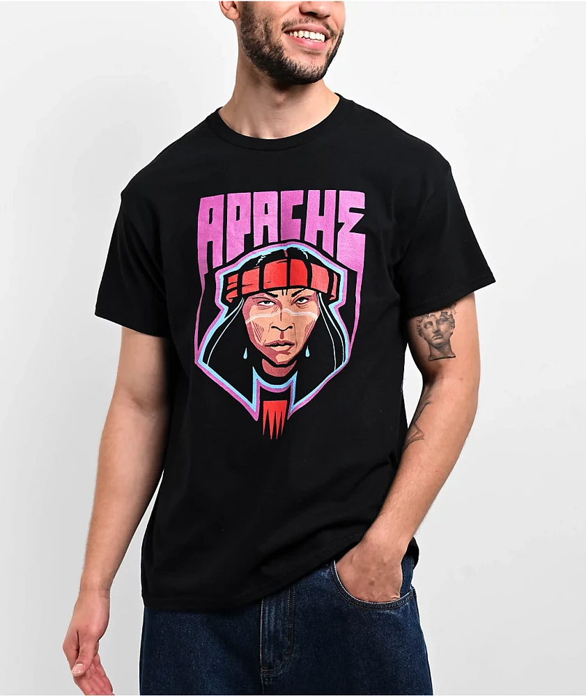 Apache Warriors Black T-Shirt