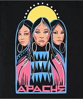 Apache Women Black T-Shirt