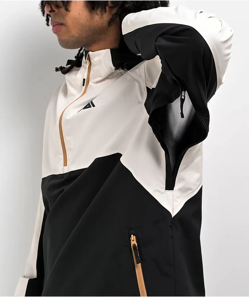 Aperture Atlas Black & White 10K Anorak Snowboard Jacket