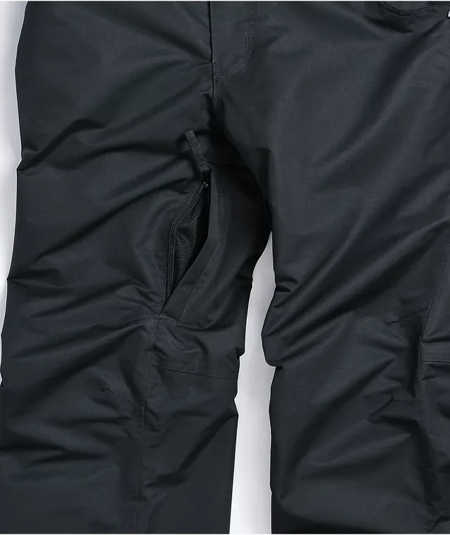 Aperture Bibber Black 10K Snowboard Bib Pants