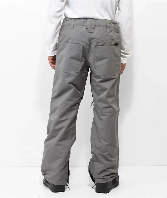 Aurora Reflective Geo Panel Layered Quilted Snow Pants L / Reflect Grey