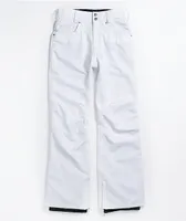 Aperture Crystaline White 10K Women's Snowboard Pants