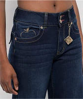 Apple Bottoms Forbidden Fit Blue Wide Leg Jeans