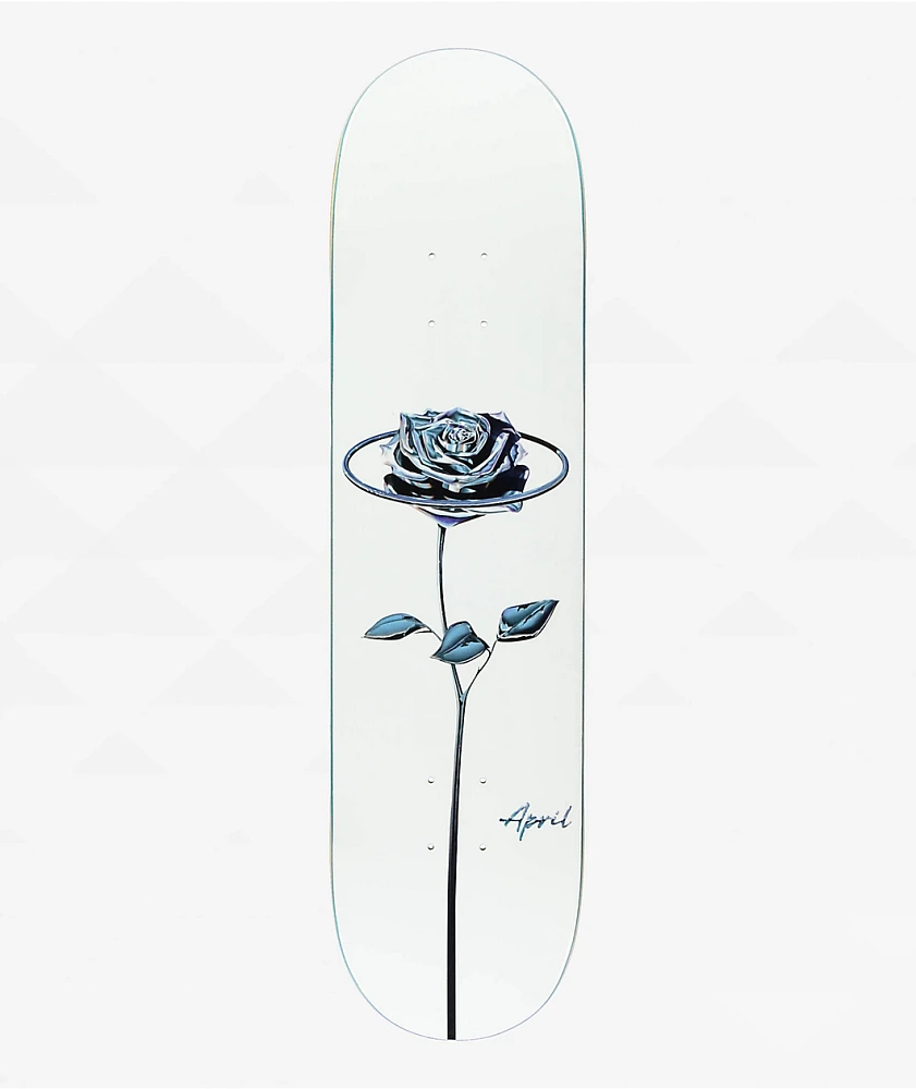 April Chrome Rose 8.0" Skateboard Deck