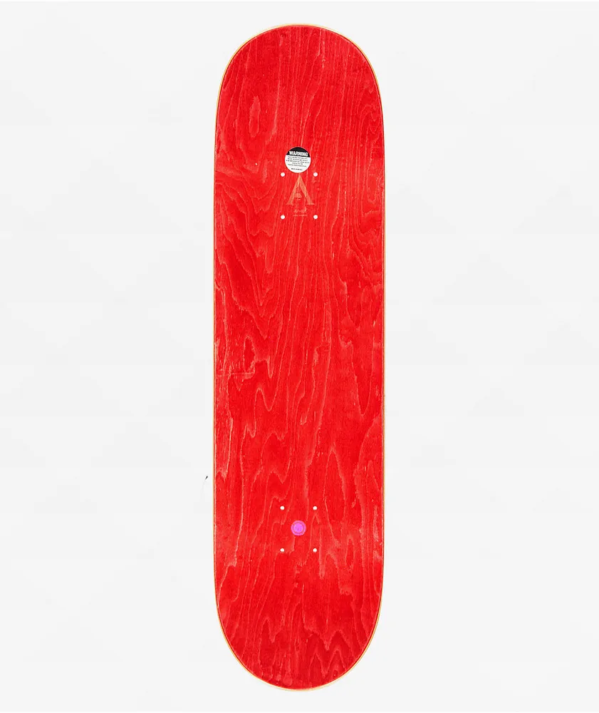 April Red OG Logo 8.5" Skateboard Deck