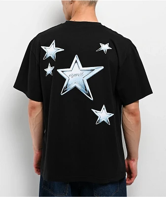 April Stars Black T-Shirt