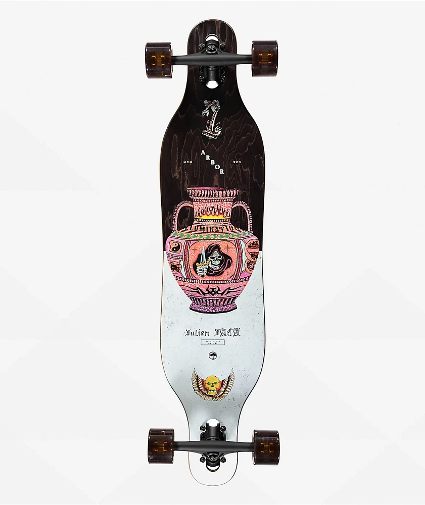 Arbor JACA Artist Axis 37" Drop Through Longboard Complete