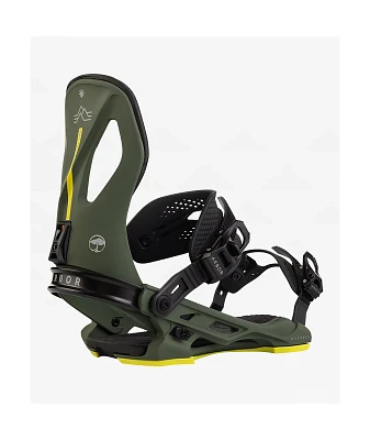 Arbor Moore Cypress Green Snowboard Bindings 2025