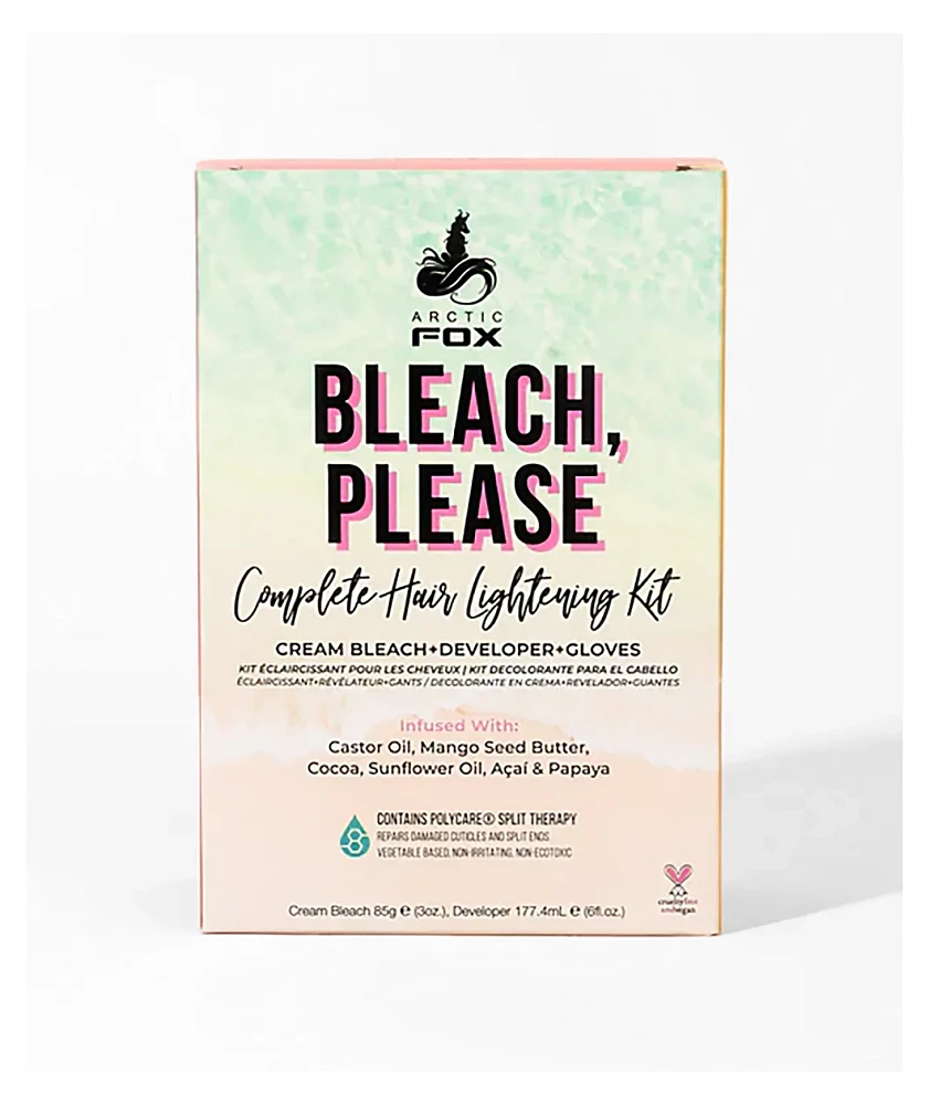 Arctic Fox Bleach, Please Hair Lightening Kit 9oz