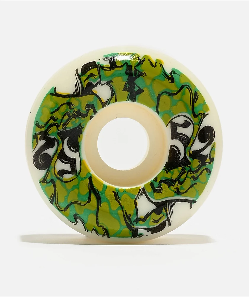 Art Project Arrow Head Art 52mm 99a White Skateboard Wheels