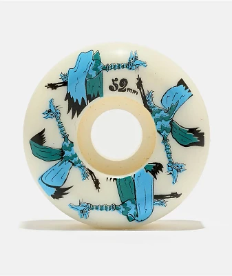 Art Project Flight Art 52mm 99a White Skateboard Wheels