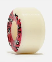 Art Project Gator Art 52mm 99a White Skateboard Wheels