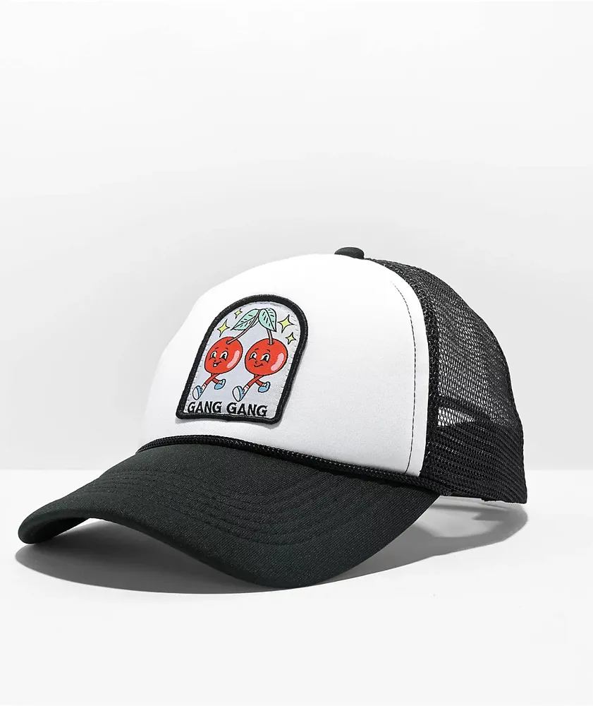 Artist Collective Cherry Gang White & Black Trucker Hat