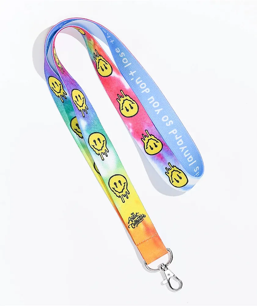 Artist Collective Drip Dye Lanyard