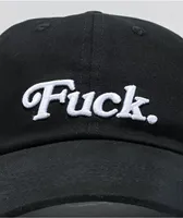 Artist Collective Fuck. Black Strapback Hat