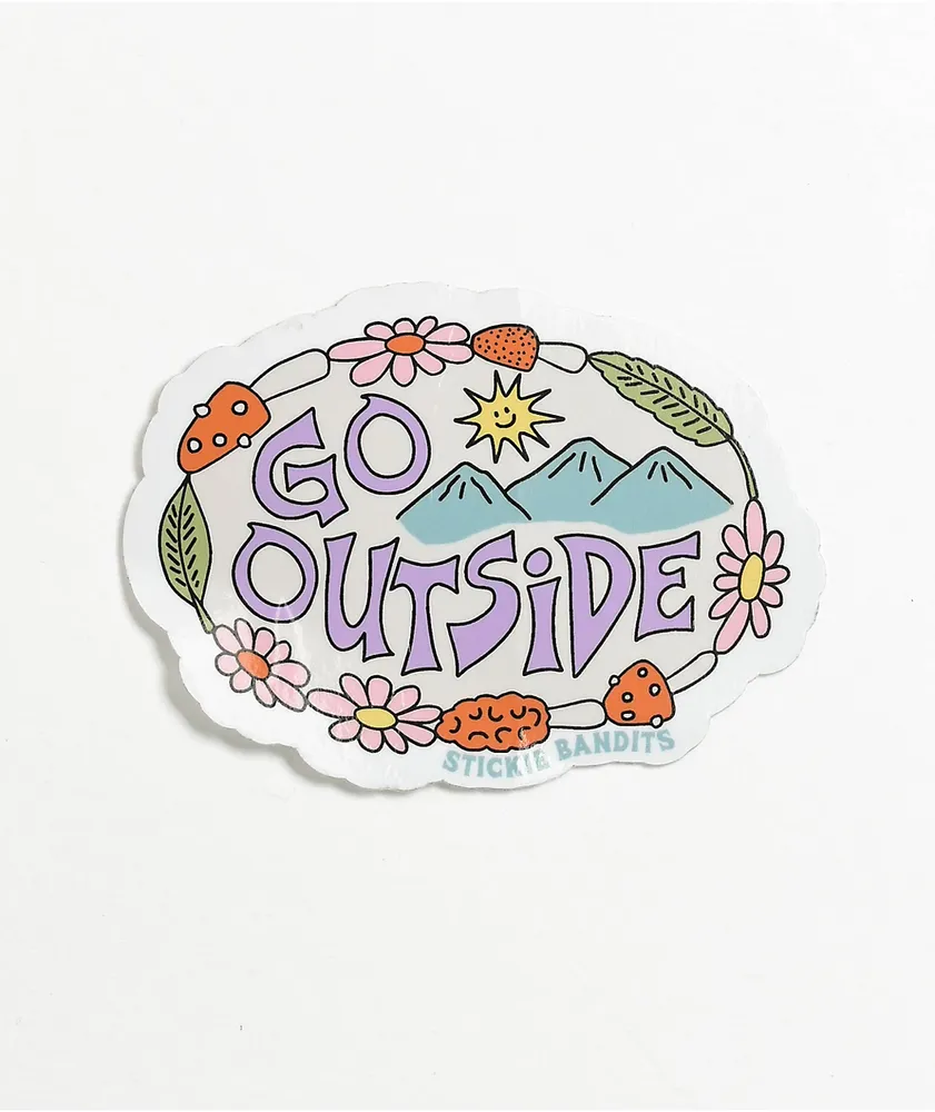 Artist Collective Go Outside Sticker