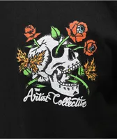 Artist Collective Open Your Eyes Black Long Sleeve T-Shirt