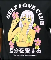 Artist Collective Self Love Club Black T-Shirt