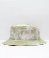 Artist Collective Slow Down Green Tie Dye Bucket Hat