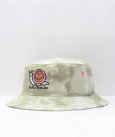 Artist Collective Slow Down Green Tie Dye Bucket Hat