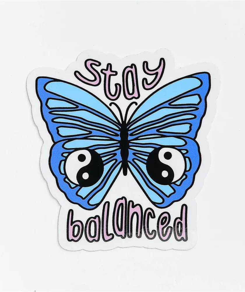 The Artist Collective Artist Collective Stay Balanced Sticker