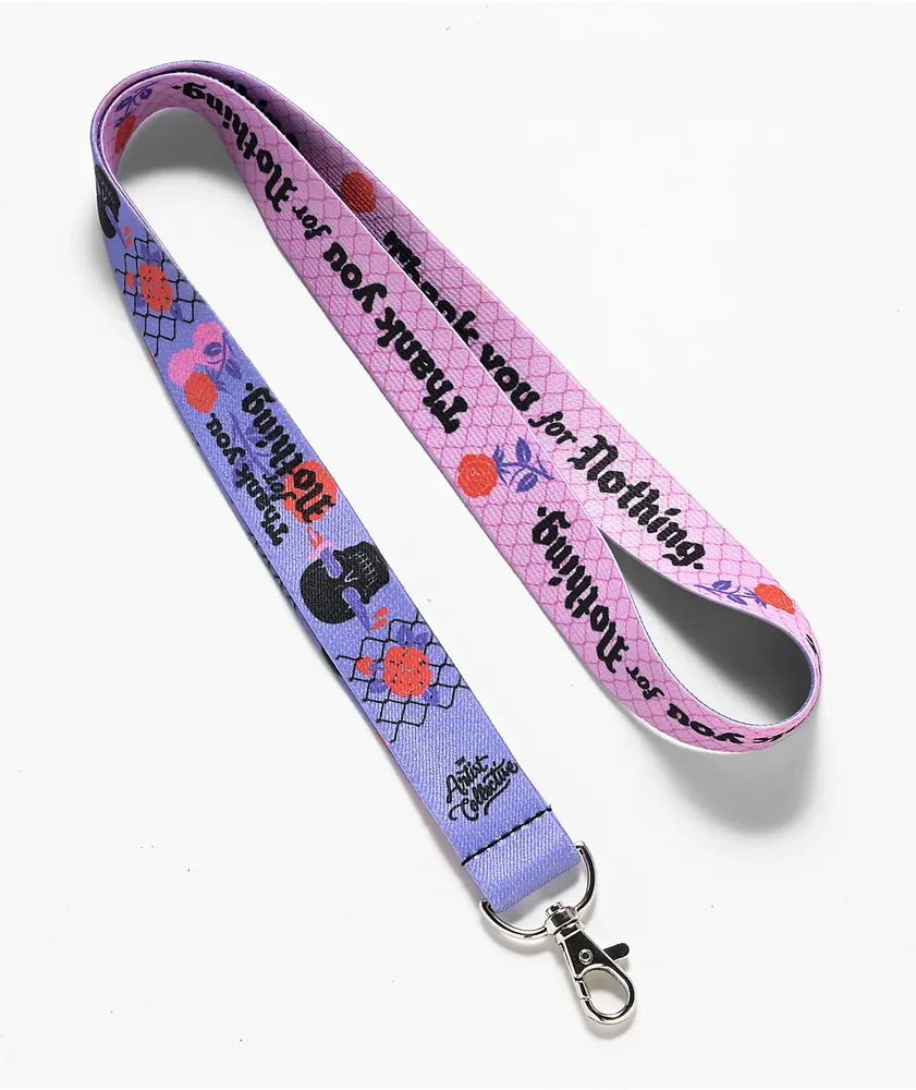 Artist Collective Thank You For Nothing Lanyard