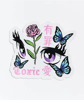 Artist Collective Toxic Butterflies Sticker