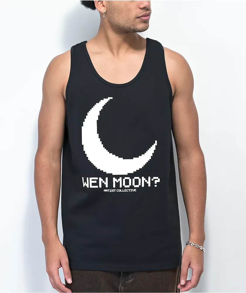 Artist Collective Wen Moon Black Tank Top