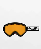 Ashbury Day Vision Black & Amber Snowboard Goggles