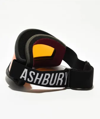 Ashbury Day Vision Low Bridge Amber Snowboard Goggles
