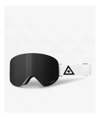 Ashbury Hornet Triangle White Snowboard Goggles