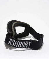 Ashbury Night Vision Black & Clear Snowboard Goggles
