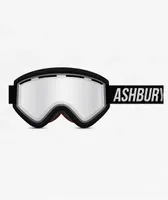 Ashbury Night Vision Black & Clear Snowboard Goggles