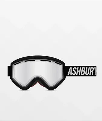 Ashbury Night Vision Low Bridge Clear Snowboard Goggles