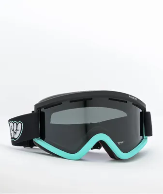 Ashbury Tag Black Snowboard Goggles
