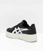 Asics Japan S PF Black & White Platform Shoes