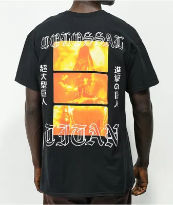 Attack On Titan Colossal Black T-Shirt