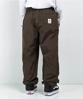 Autumn Cascade Service Brown Pants