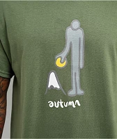 Autumn Game On Green T-Shirt