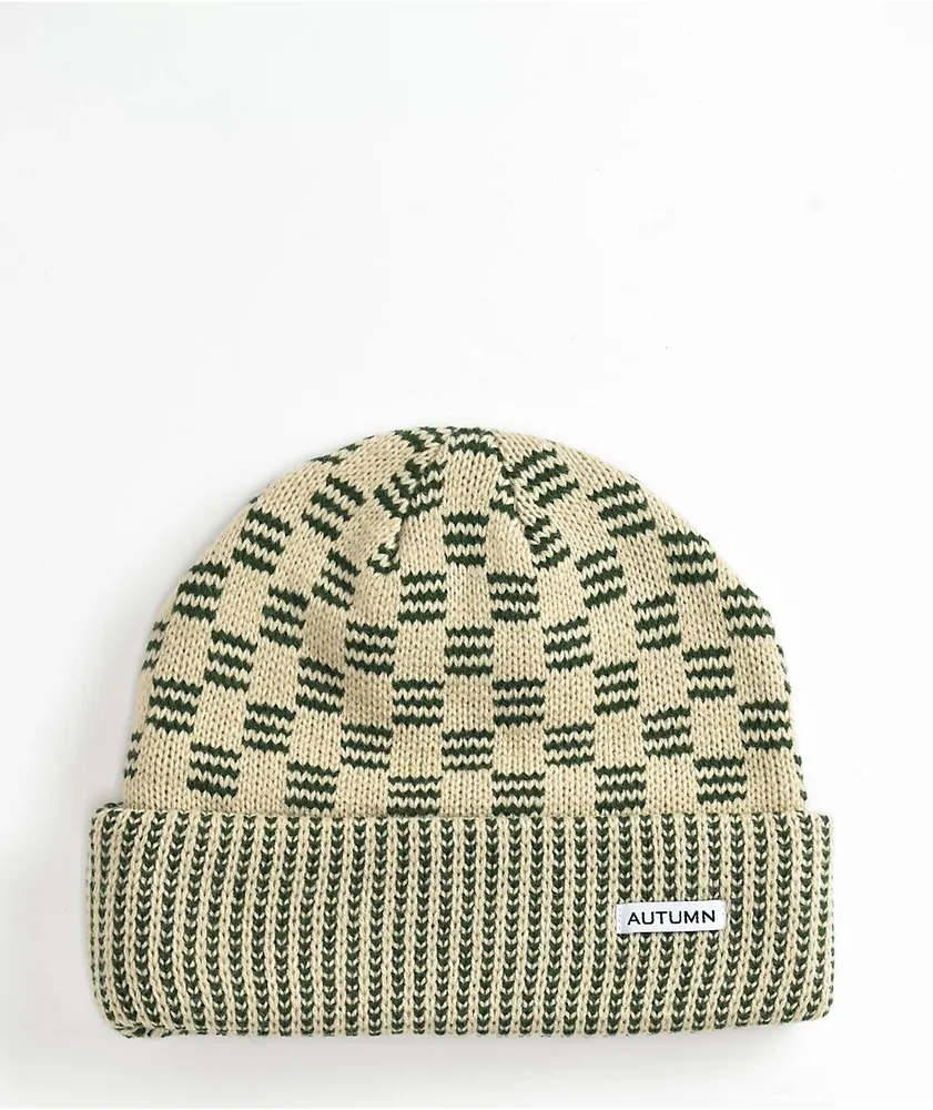 Autumn Squared Select Natural Beanie