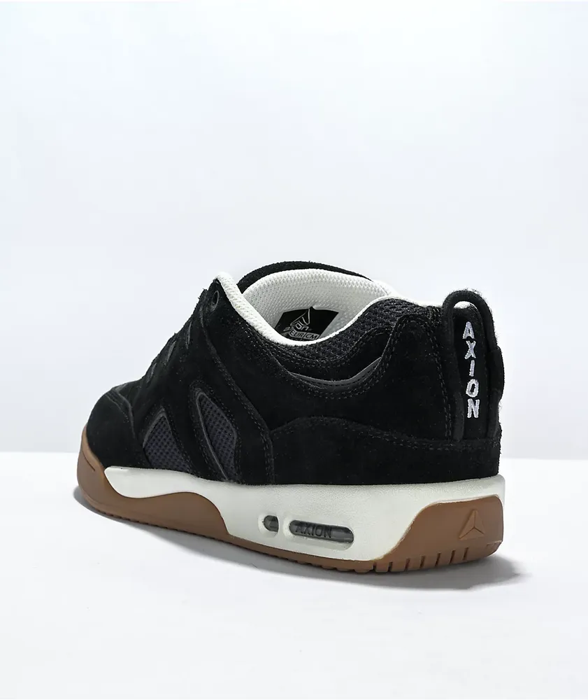 Axion Official Black & Gum Skate Shoes