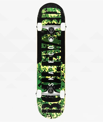 BLVD Camo 7.5" Skateboard Complete