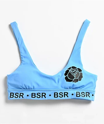 BSR Break Rules Blue Bikini Top