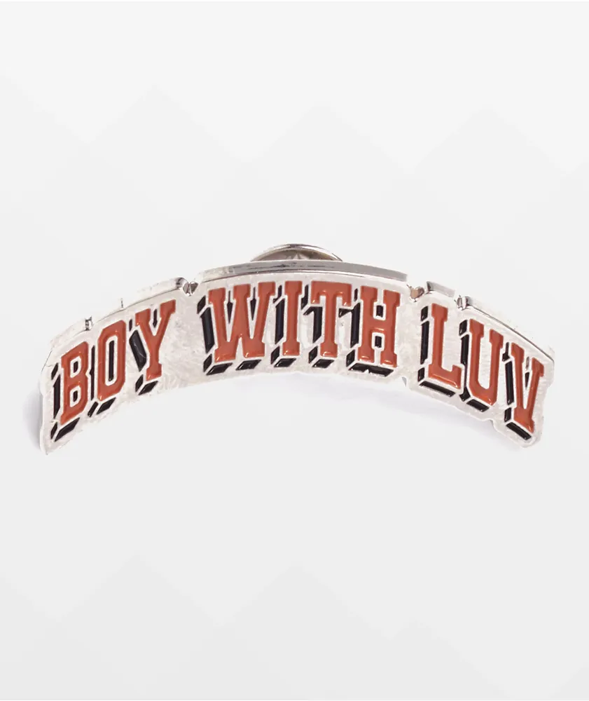 BTS Varsity Boy With Luv Pin