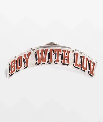 BTS Varsity Boy With Luv Pin