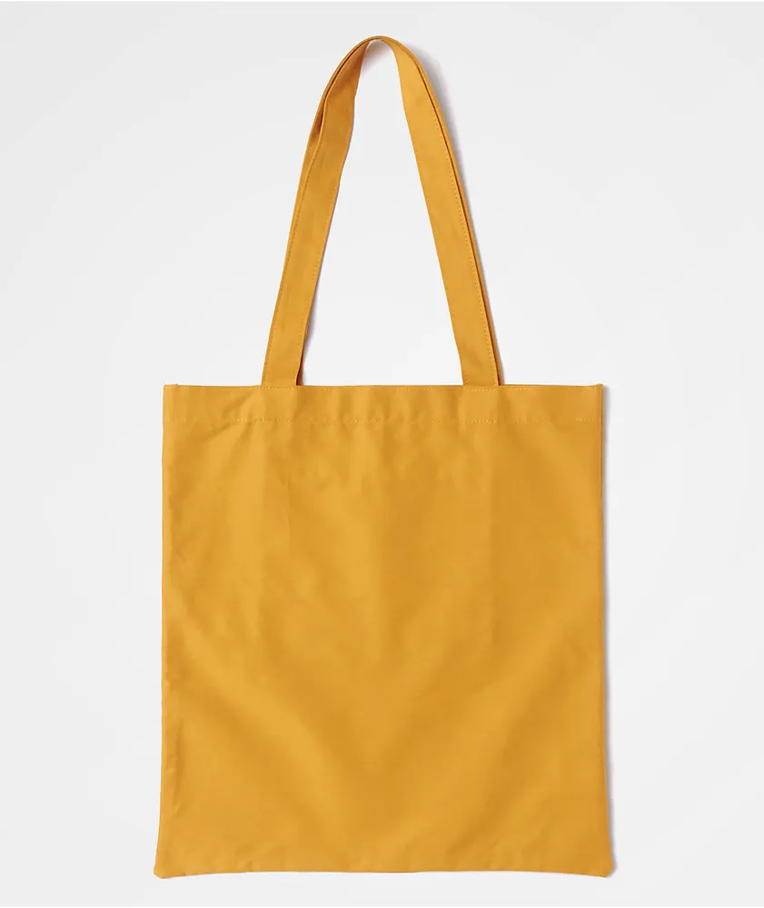 BTS Varsity Boy With Luv Yellow Tote Bag