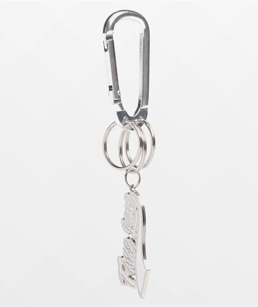 BTS Varsity Fake Love Silver Keychain